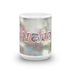 Salvatore Mug Ink City Dream 15oz front view