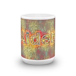 Aiden Mug Transdimensional Caveman 15oz front view