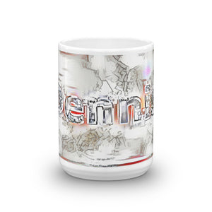 Dennis Mug Frozen City 15oz front view