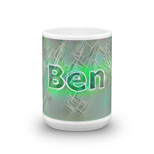Load image into Gallery viewer, Ben Mug Nuclear Lemonade 15oz front view