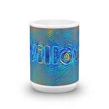 Load image into Gallery viewer, Willow Mug Night Surfing 15oz front view