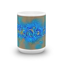 Load image into Gallery viewer, Ethan Mug Night Surfing 15oz front view
