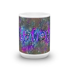 Load image into Gallery viewer, Haley Mug Wounded Pluviophile 15oz front view