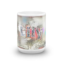 Load image into Gallery viewer, Lily Mug Ink City Dream 15oz front view