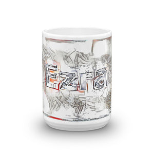 Ezra Mug Frozen City 15oz front view