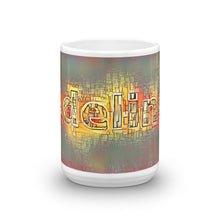 Load image into Gallery viewer, Adeline Mug Transdimensional Caveman 15oz front view
