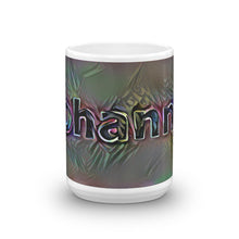 Load image into Gallery viewer, Johanna Mug Dark Rainbow 15oz front view