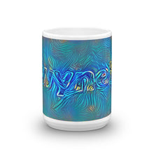 Load image into Gallery viewer, Gwyneth Mug Night Surfing 15oz front view