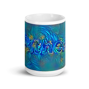 Althea Mug Night Surfing 15oz front view