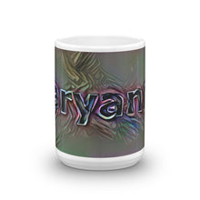 Load image into Gallery viewer, Maryanne Mug Dark Rainbow 15oz front view