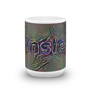Tinsley Mug Dark Rainbow 15oz front view