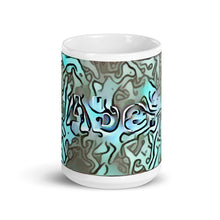 Load image into Gallery viewer, Abel Mug Insensible Camouflage 15oz front view