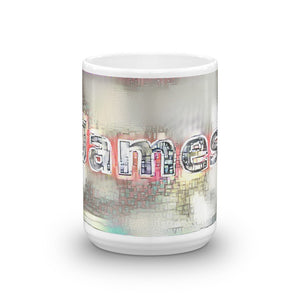 James Mug Ink City Dream 15oz front view