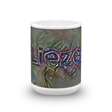 Load image into Gallery viewer, Lieze Mug Dark Rainbow 15oz front view