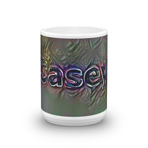 Casey Mug Dark Rainbow 15oz front view