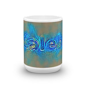Caleb Mug Night Surfing 15oz front view