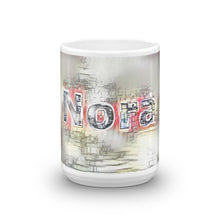 Load image into Gallery viewer, Nora Mug Ink City Dream 15oz front view