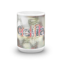 Load image into Gallery viewer, Celia Mug Ink City Dream 15oz front view