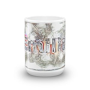 Emilia Mug Frozen City 15oz front view