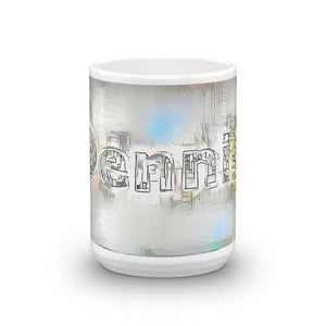 Dennis Mug Victorian Fission 15oz front view