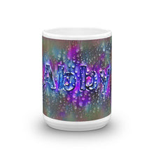 Load image into Gallery viewer, Abby Mug Wounded Pluviophile 15oz front view