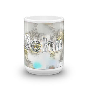 John Mug Victorian Fission 15oz front view