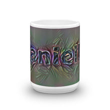 Load image into Gallery viewer, Danielle Mug Dark Rainbow 15oz front view