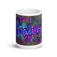 Load image into Gallery viewer, Amber Mug Wounded Pluviophile 15oz front view