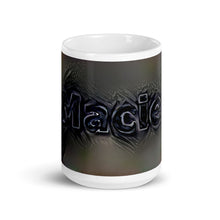 Load image into Gallery viewer, Macie Mug Charcoal Pier 15oz front view