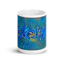Load image into Gallery viewer, Adelyn Mug Night Surfing 15oz front view