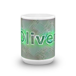 Oliver Mug Nuclear Lemonade 15oz front view