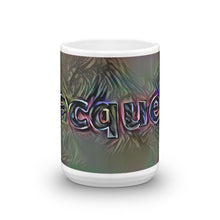 Load image into Gallery viewer, Jacques Mug Dark Rainbow 15oz front view