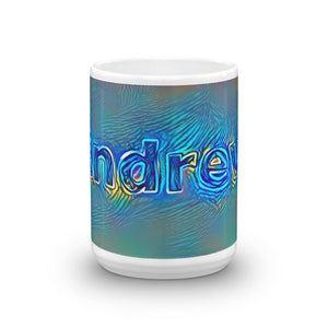 Andrew Mug Night Surfing 15oz front view