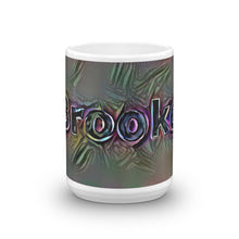 Load image into Gallery viewer, Brooke Mug Dark Rainbow 15oz front view