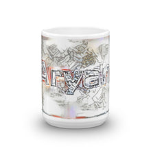 Load image into Gallery viewer, Aryan Mug Frozen City 15oz front view