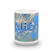 Load image into Gallery viewer, Alice Mug Liquescent Icecap 15oz front view
