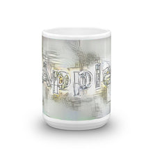 Load image into Gallery viewer, Apple Mug Victorian Fission 15oz front view