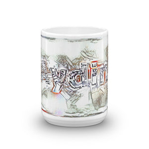Aydin Mug Frozen City 15oz front view