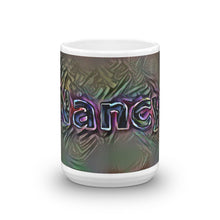 Load image into Gallery viewer, Nancy Mug Dark Rainbow 15oz front view
