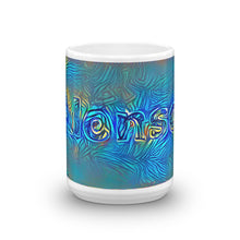 Load image into Gallery viewer, Alonso Mug Night Surfing 15oz front view