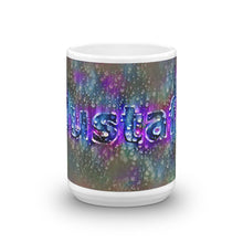 Load image into Gallery viewer, Mustafa Mug Wounded Pluviophile 15oz front view