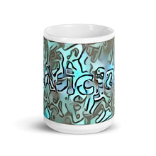 Load image into Gallery viewer, Alicja Mug Insensible Camouflage 15oz front view