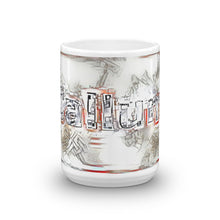 Load image into Gallery viewer, Callum Mug Frozen City 15oz front view