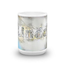 Load image into Gallery viewer, Linda Mug Victorian Fission 15oz front view