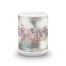 Load image into Gallery viewer, Althea Mug Ink City Dream 15oz front view