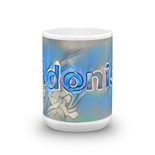 Load image into Gallery viewer, Adonis Mug Liquescent Icecap 15oz front view
