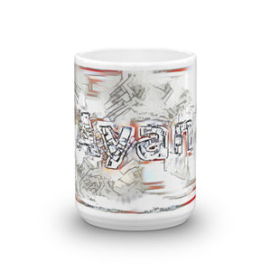 Ayan Mug Frozen City 15oz front view