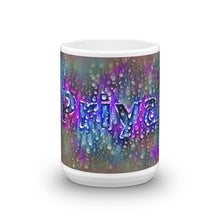 Load image into Gallery viewer, Priya Mug Wounded Pluviophile 15oz front view