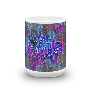 Aija Mug Wounded Pluviophile 15oz front view
