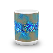Load image into Gallery viewer, Aurora Mug Night Surfing 15oz front view